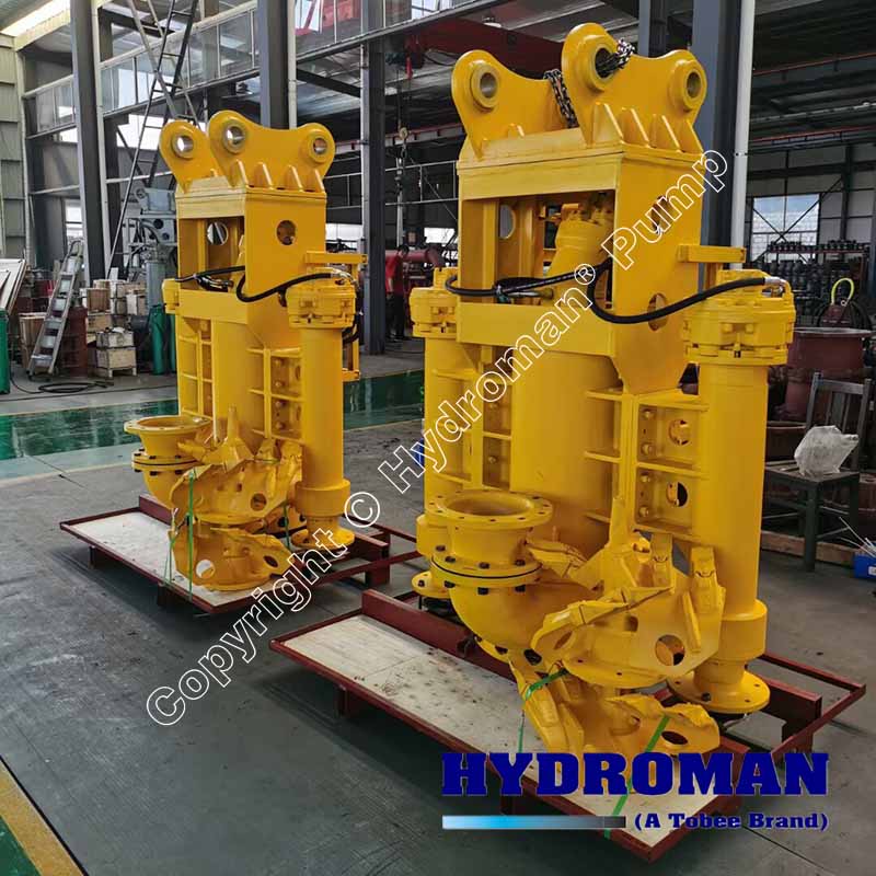 Excavator Hydraulic Dredge Pump Attachment