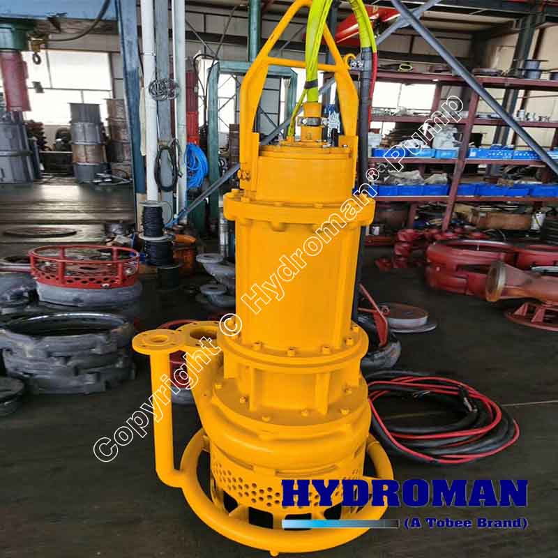 Submersible Dredge Pump with water jet rings