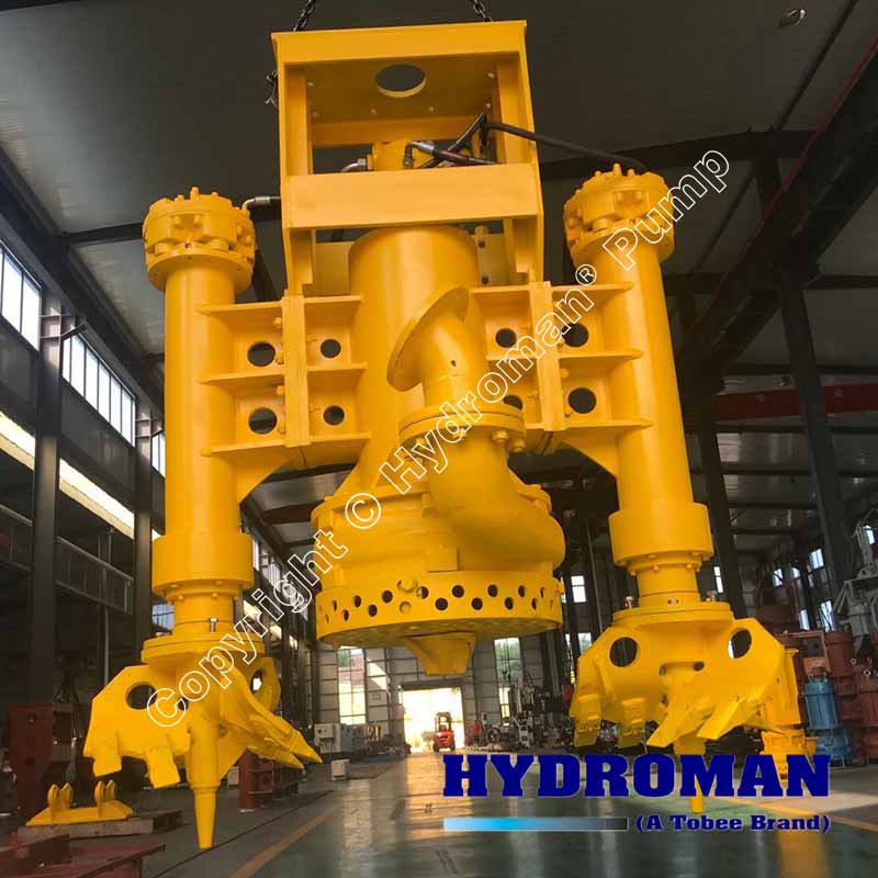 Submersible Dredge Pumps with cutter heads