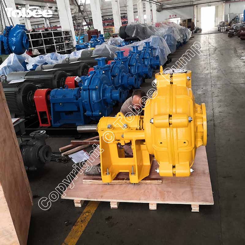 Slurry Pump in Yellow