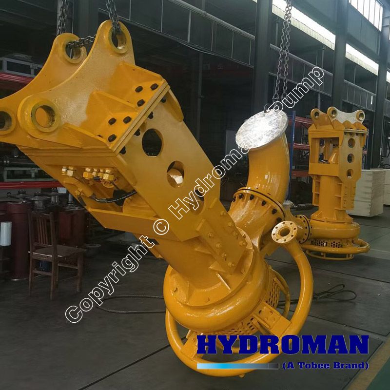 Hydraulic Submersible Slurry Pump with Water jet ring