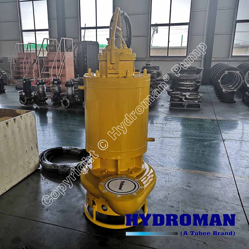 submersible slurry pumps with agitator