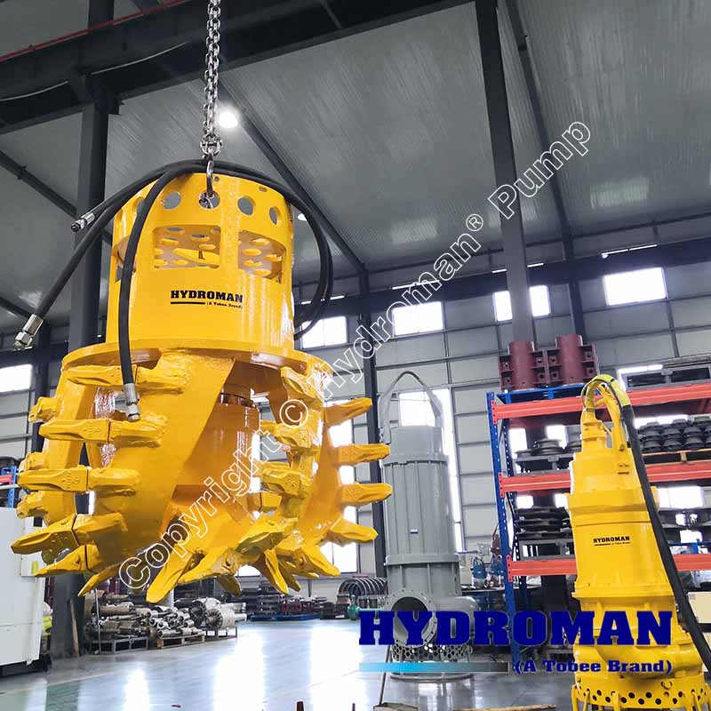 Submersible Hydraulic Slurry Pump Head Cutter