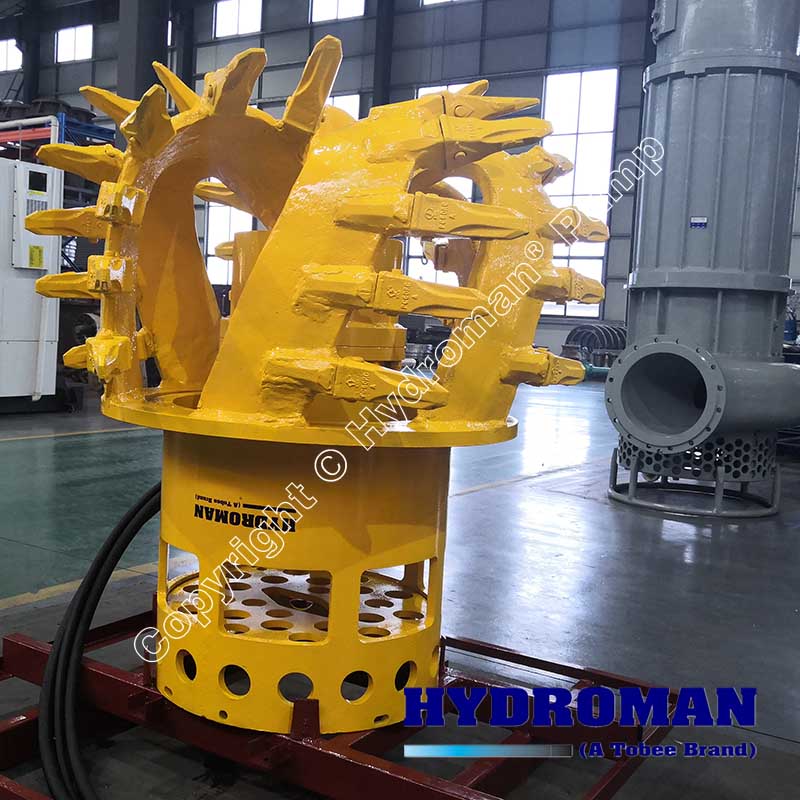 Hydraulic Slurry Pump with CutterHead