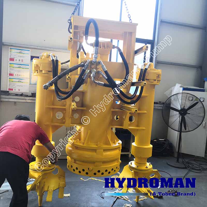 Hydraulic Dredge Pump with Side Cutters