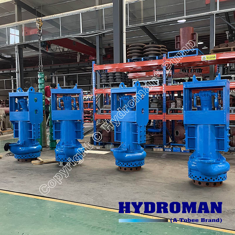 Submersible Hydraulic Slurry Pumps