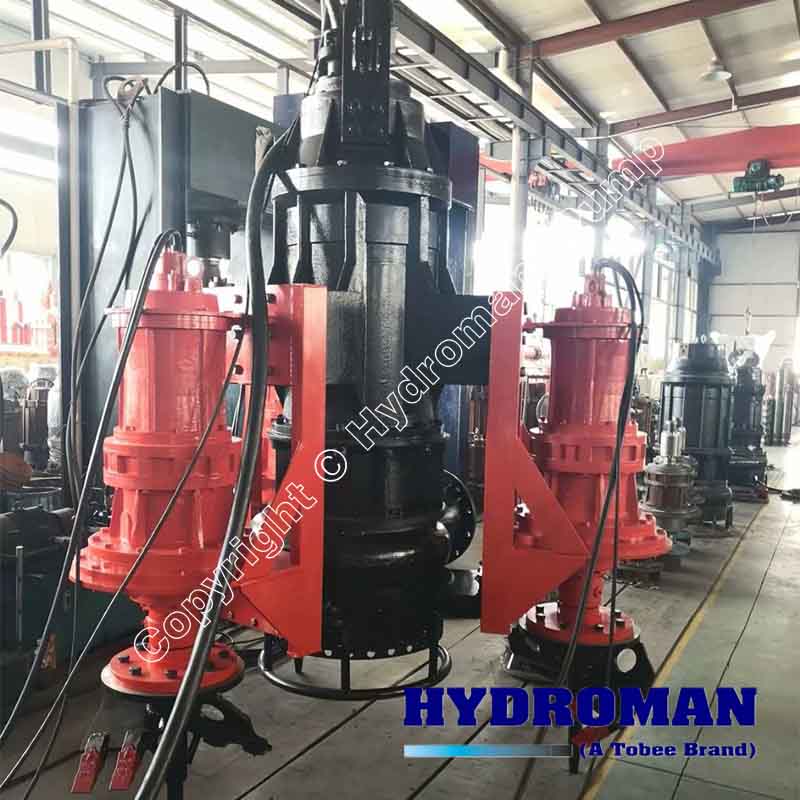 Submersible Dredging Sand Pump with Side Agitators