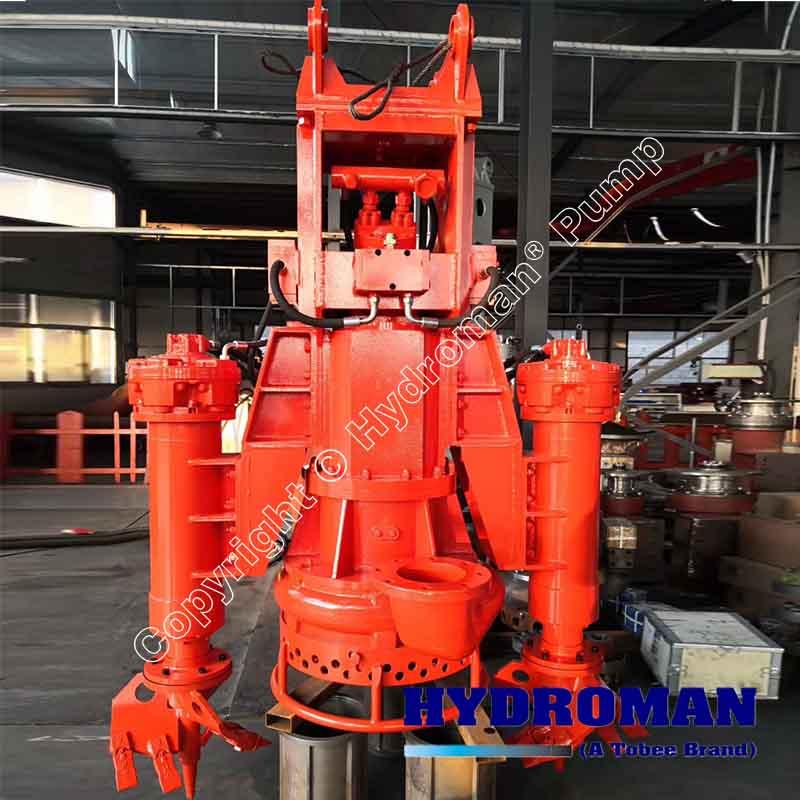 Hydraulic Submersible Dredging Sand Pump with Cutter Heads