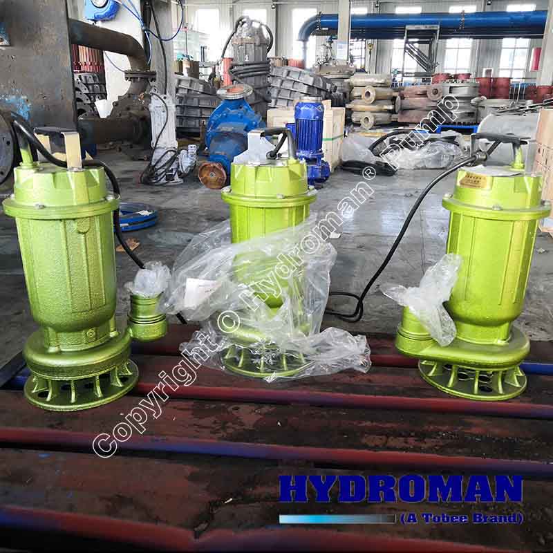 Submersible Pump with Agitator