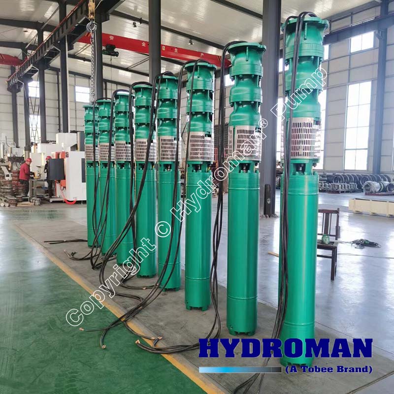 submersible cast iron well water pumps