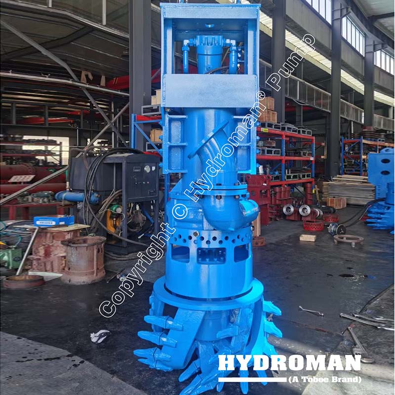 Hydraulic Submersible Dredge Pump with Head Cutter