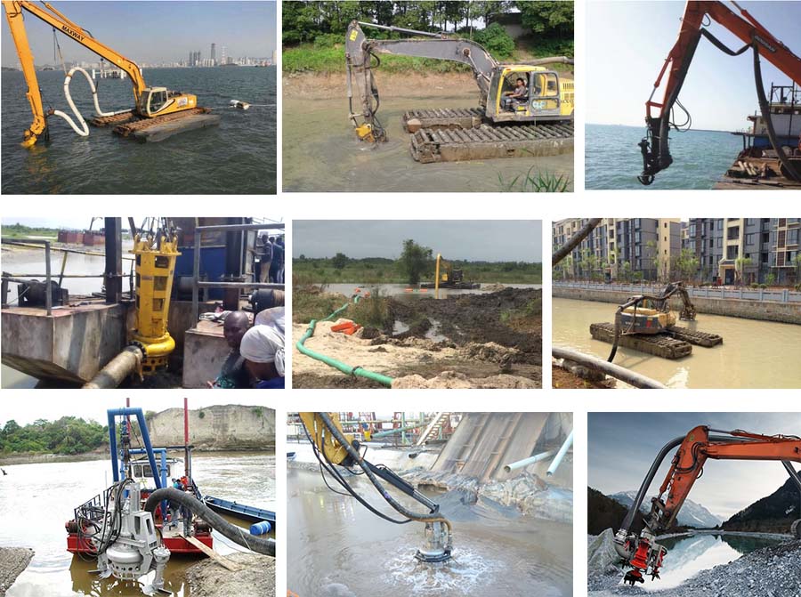 Hydraulic Submersible Dredging Sand Pump