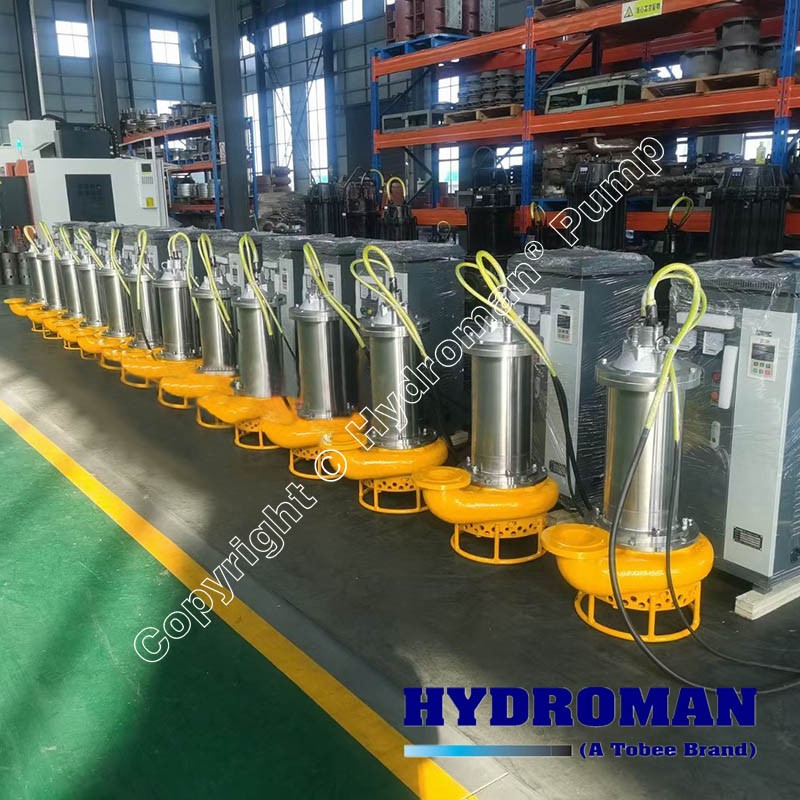 Submersible Acid Mine Slurry Pump in Stainless Steel