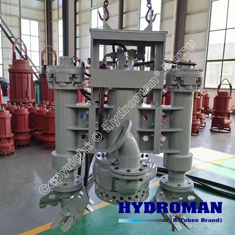 Hydraulic Slurry Pump with Cutter Heads