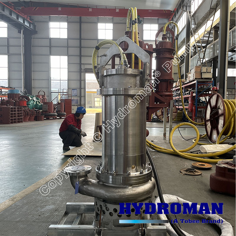 stainless steel submersible sludge pump