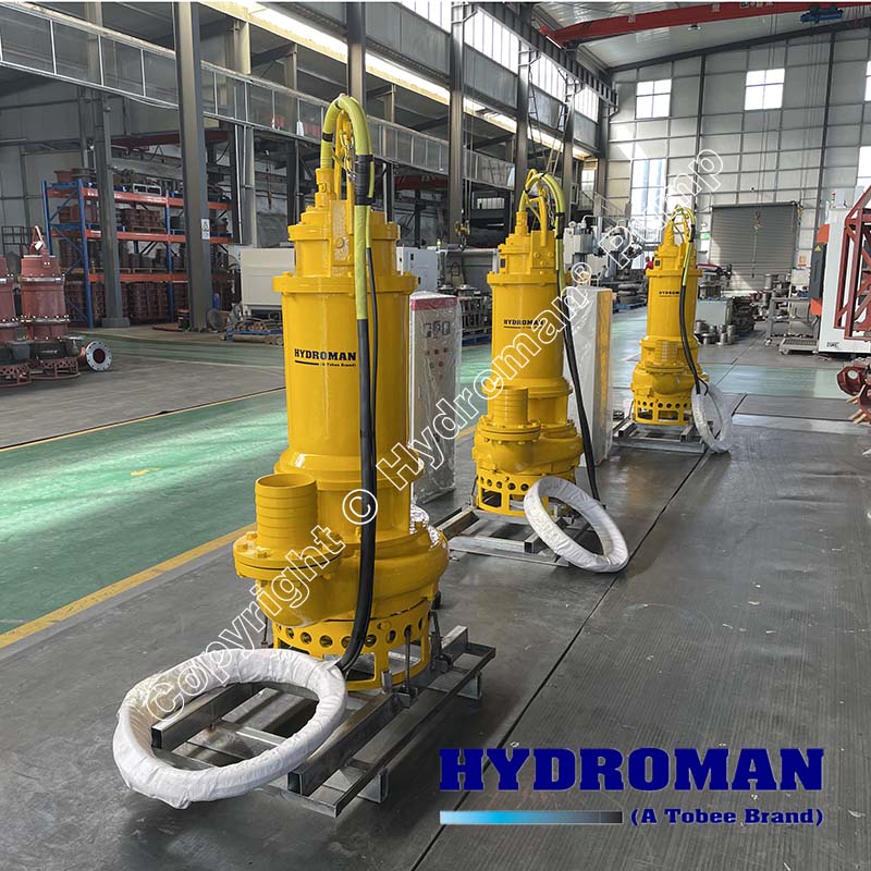 Electric submersible dredging pump with agitatordging Pump for Phosphate Pulp