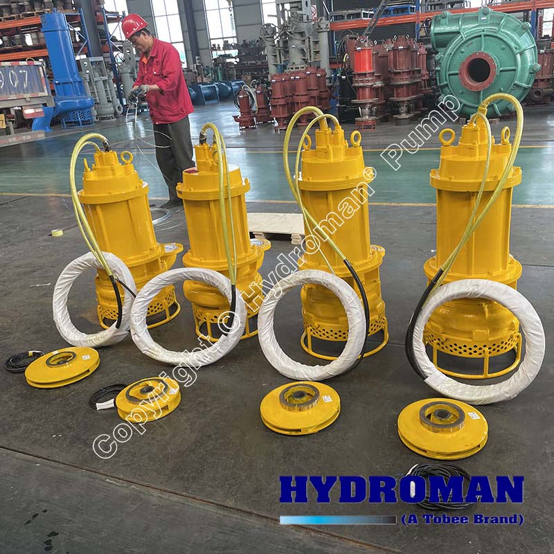 Submersible Pump  for Sludge Dredging Application