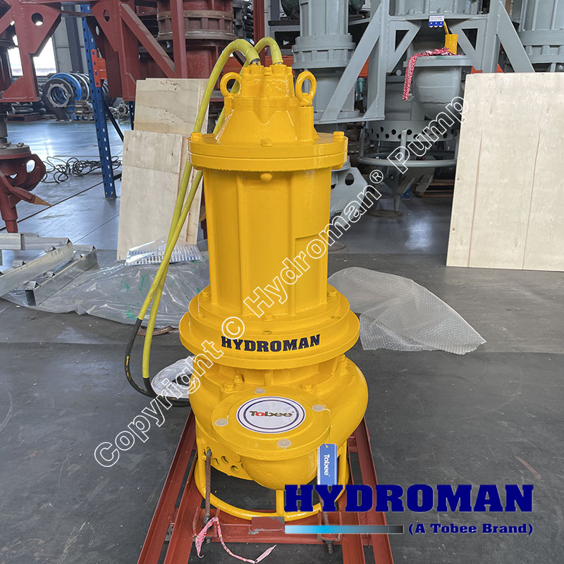 100TJQ submersible slurry pump with agitator