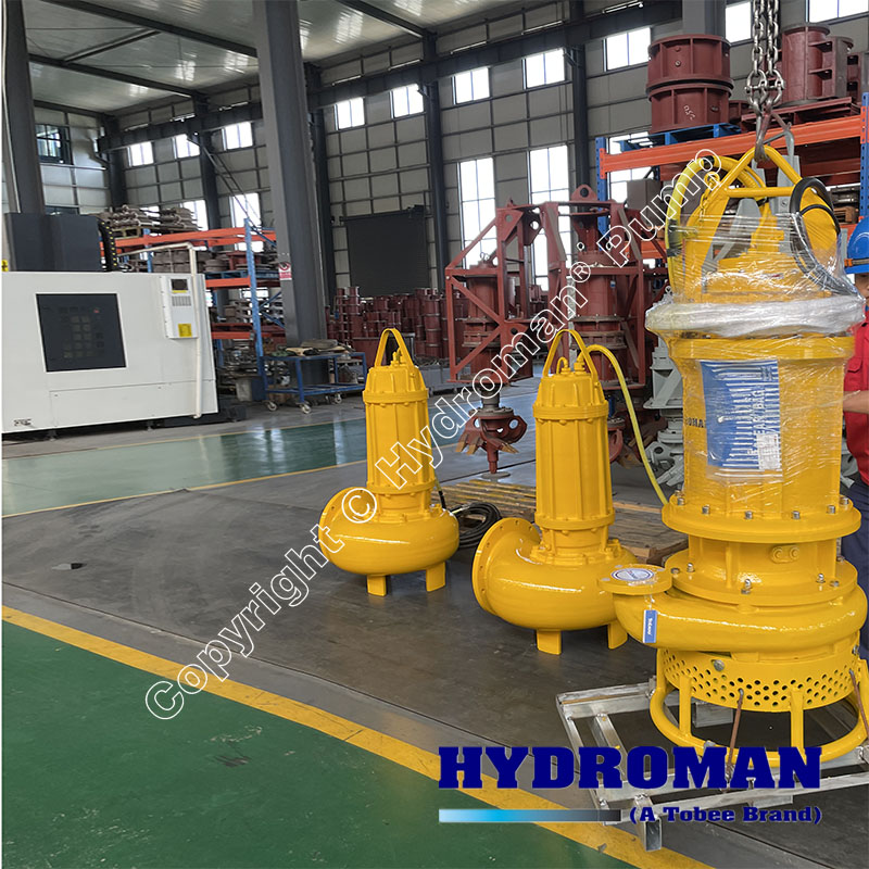 Sump sewage and effluent submersible pump