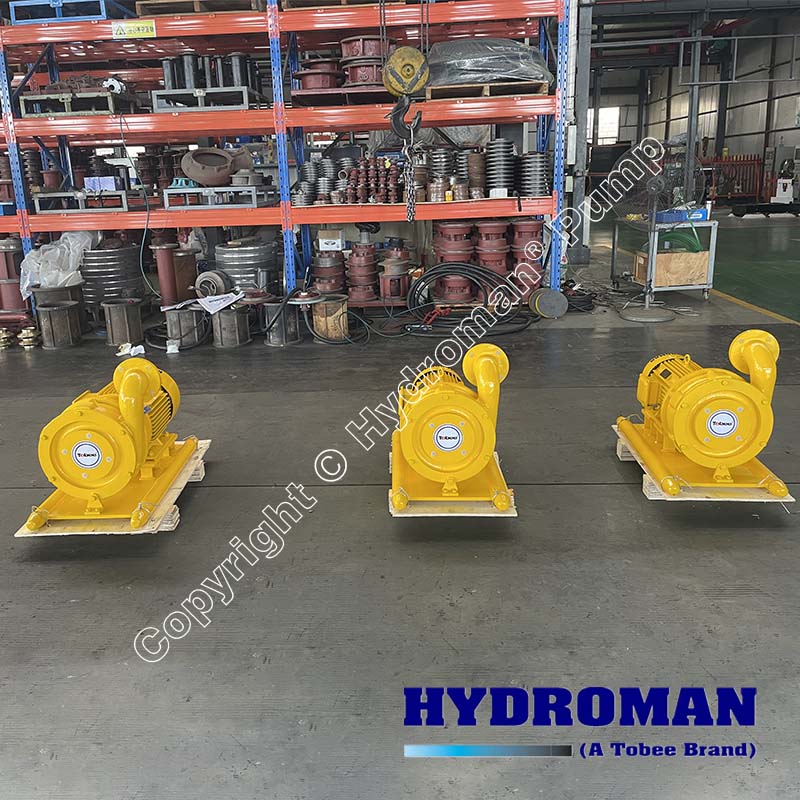 TJH Centrifugal Tunnel Slurry Pumps for Microtunnelling Operations 