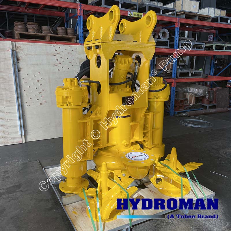 Hydraulic Submersible Dredging Pump with Head Cutter 