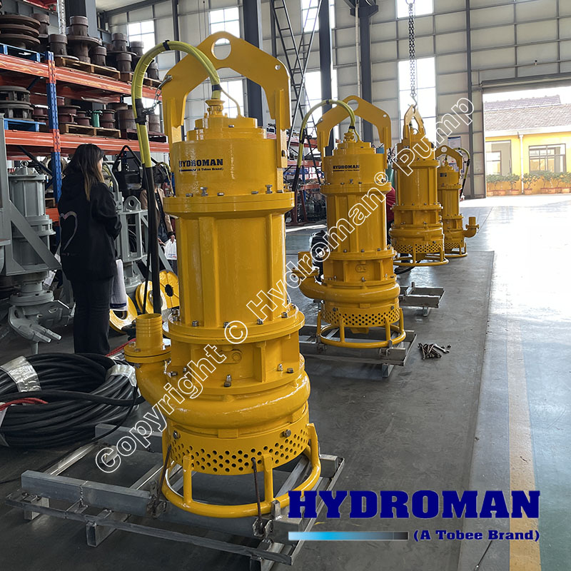 submersible industrial sediment pump