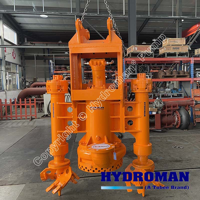 Hydraulic submersible dredge sand pump