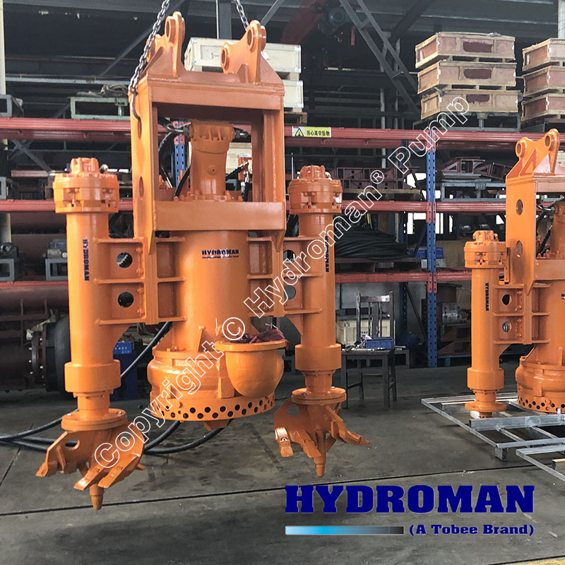 Excavator Dredge Pump Attachment