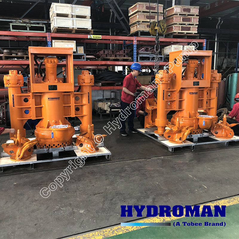 Hydraulic Excavator Submersible Pump for Sand Dredging
