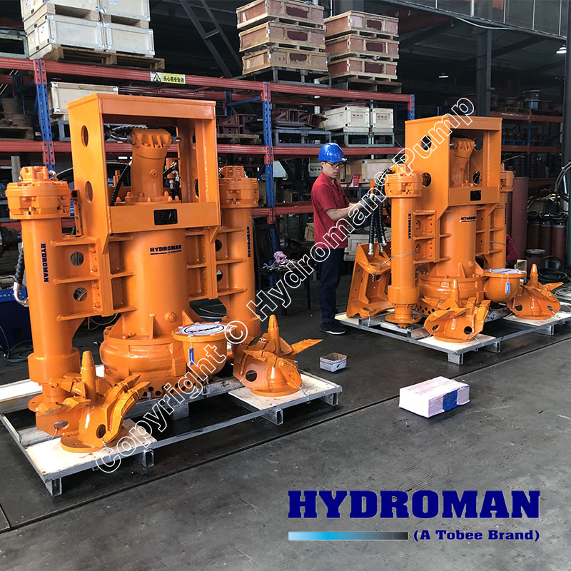 Excavator Dredge Pump Attachment