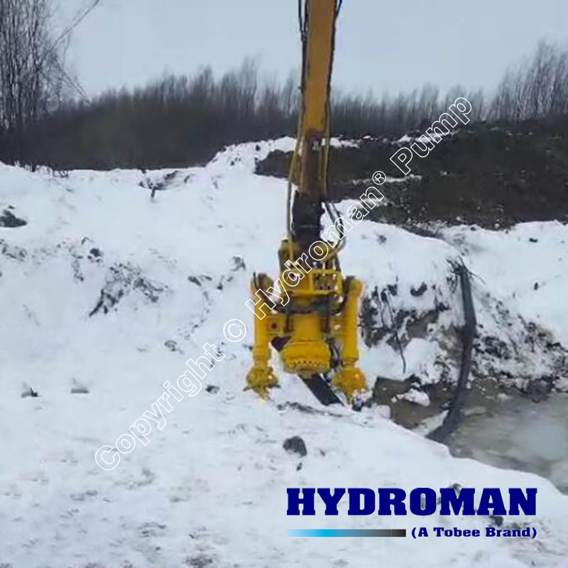 Hydraulic Dredge Pump with Side Cutters