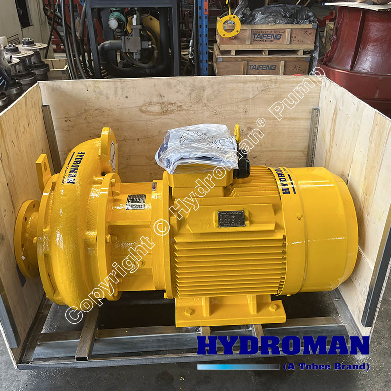 Centrifugal horizontal slurry pump