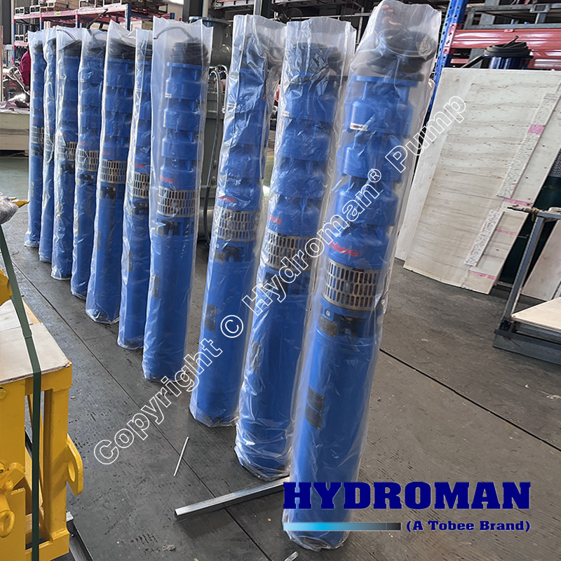 Multistage SubMultistage submersible water pumps for deep wells