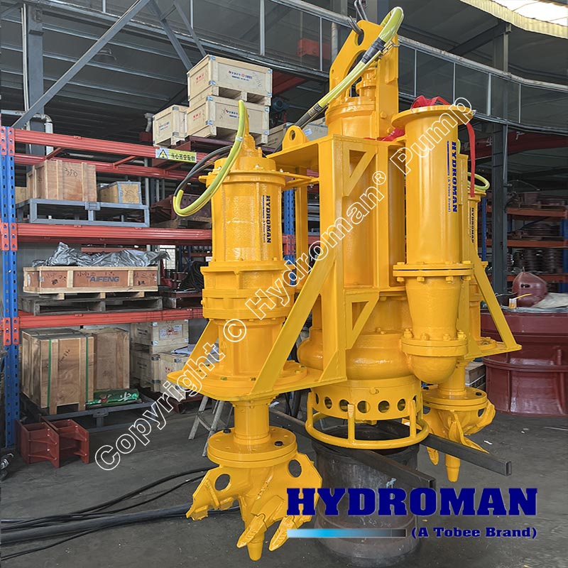 8-inch submersible sludge pump