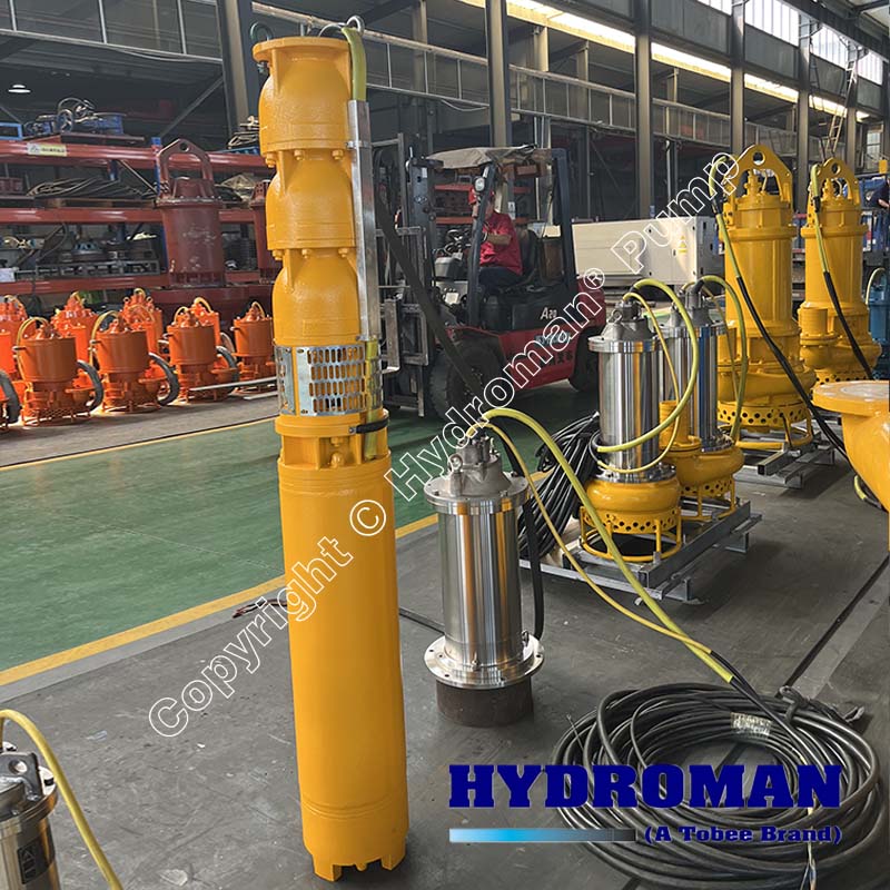 Submersible booster pump deep well pump