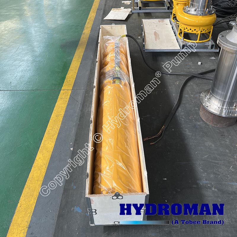 Turbine farm irrigation deep well submersible water pump