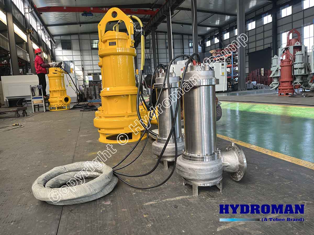 Heavy Duty Sewage Dewatering Submersible Pump
