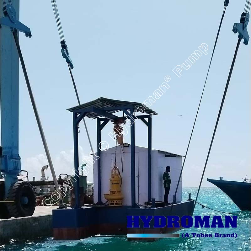 Submersible Slurry Pump for River Dredging and Desilting