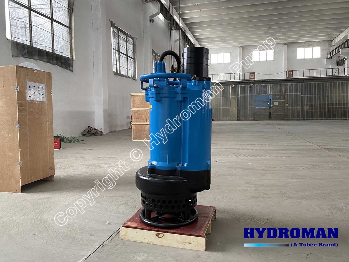 Submersible agitator mud pump