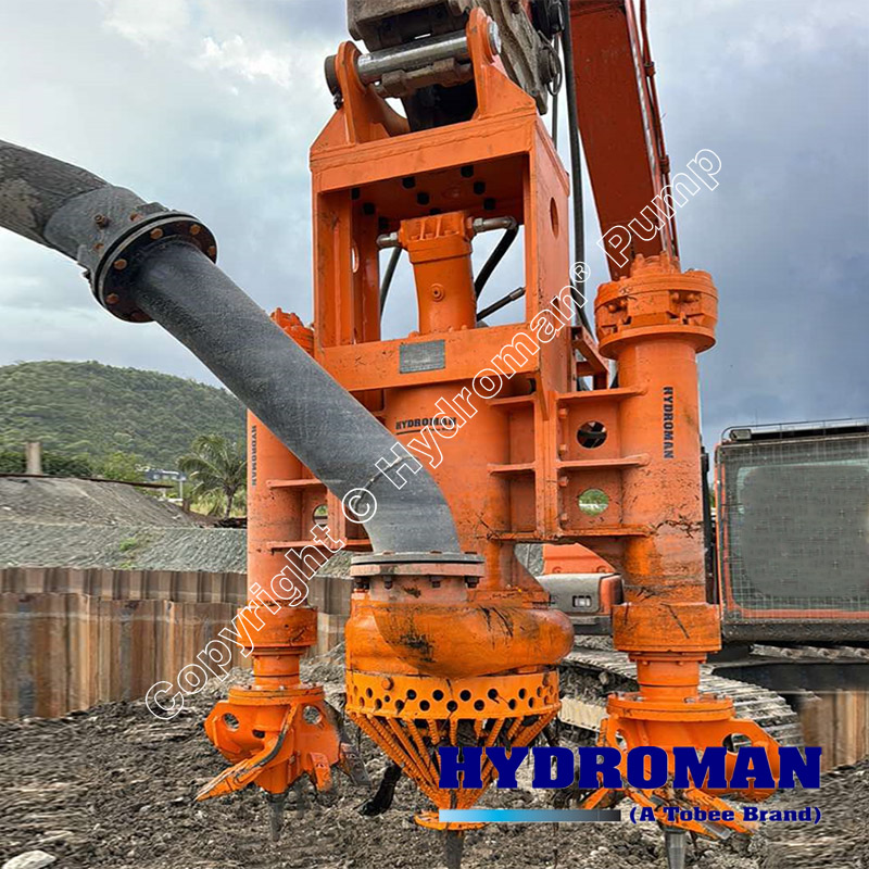  Excavator Mounted Submersible Dredge Pump