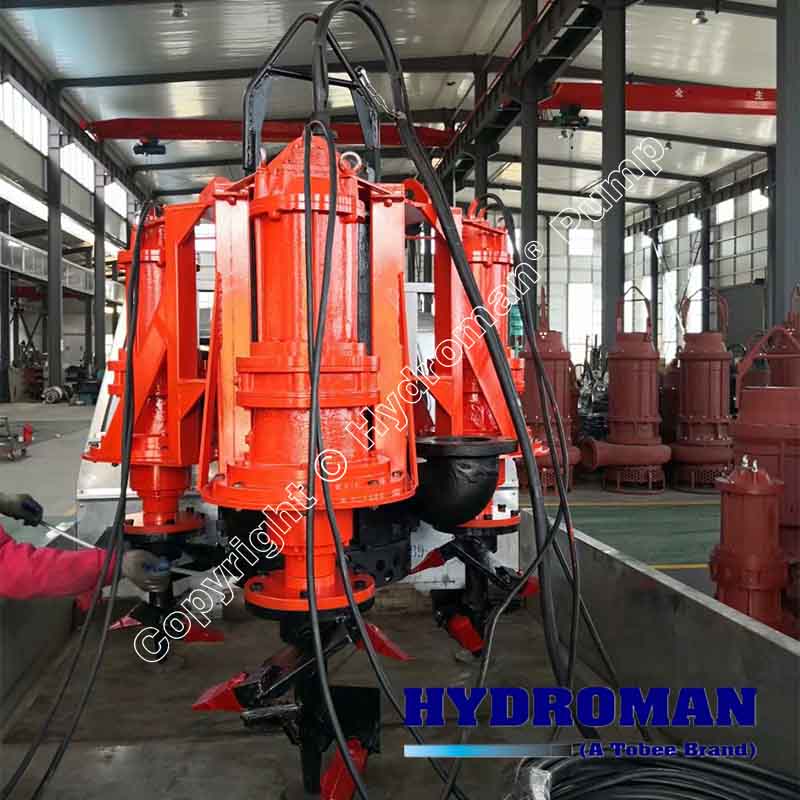 Submersible Slurry Pump with CutterHeads