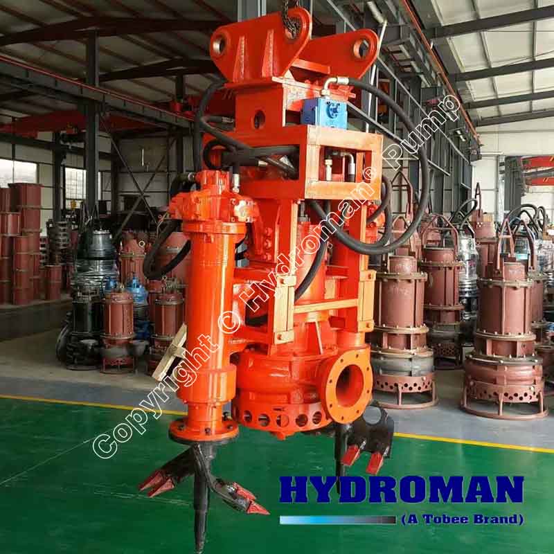 Hydraulic Agitator Submersible Slurry Pump