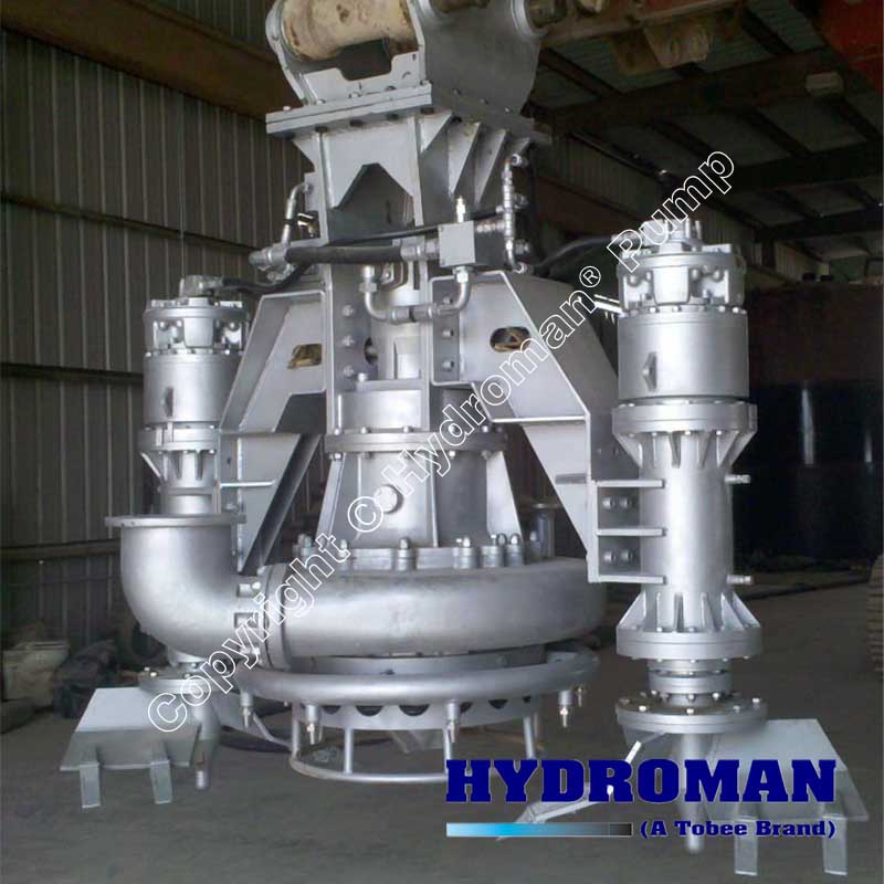 Excavator Hydraulic Slurry Pump with Cutter Heads