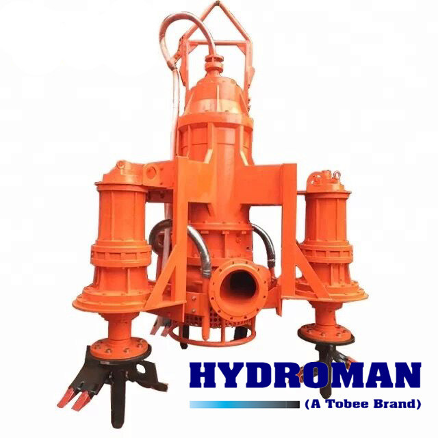 Electric Submersible Dredging Pump with Side Agitators