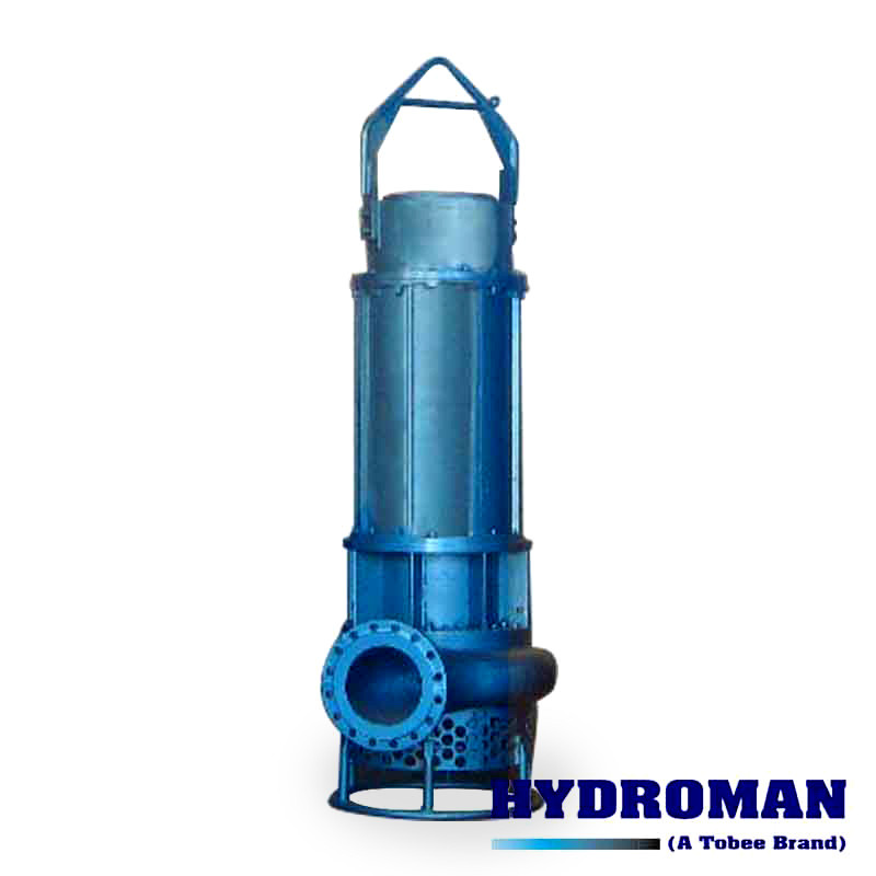 Submersible dewatering gravel pumps