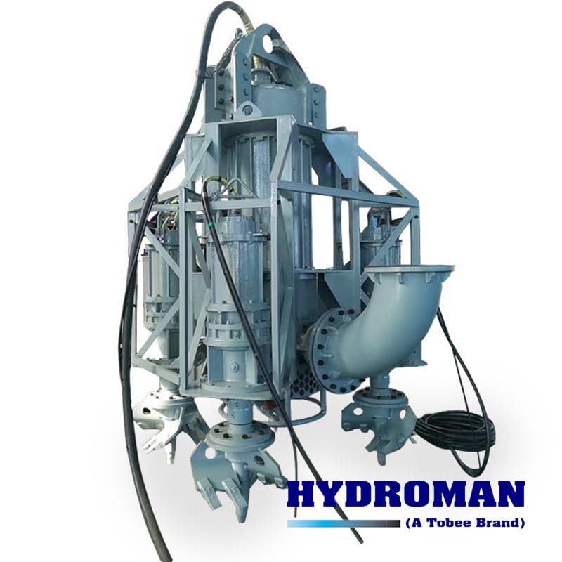 Heavy Duty Submersible Sand pump with Cutter Heads