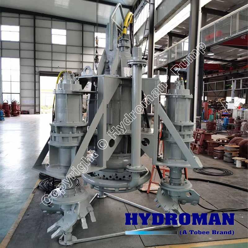 Submersible Large Quantity Sand Pump with Head Cutters