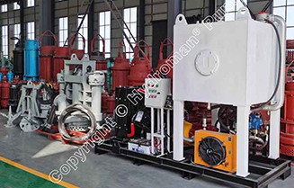 Hydraulic Submersible Slurry Pump c/w Diesel Power Pack