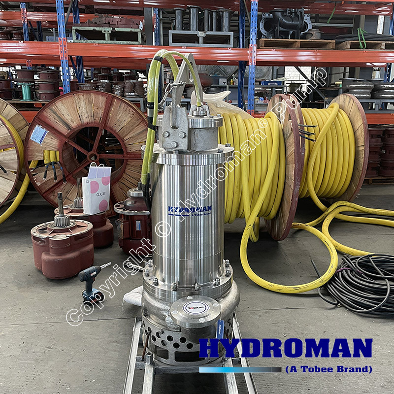 Submersible Sand Pump in Stainless Steel