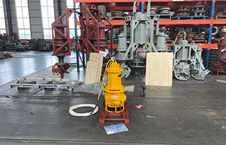 Submersible Slurry Pump for Steel Mill Application